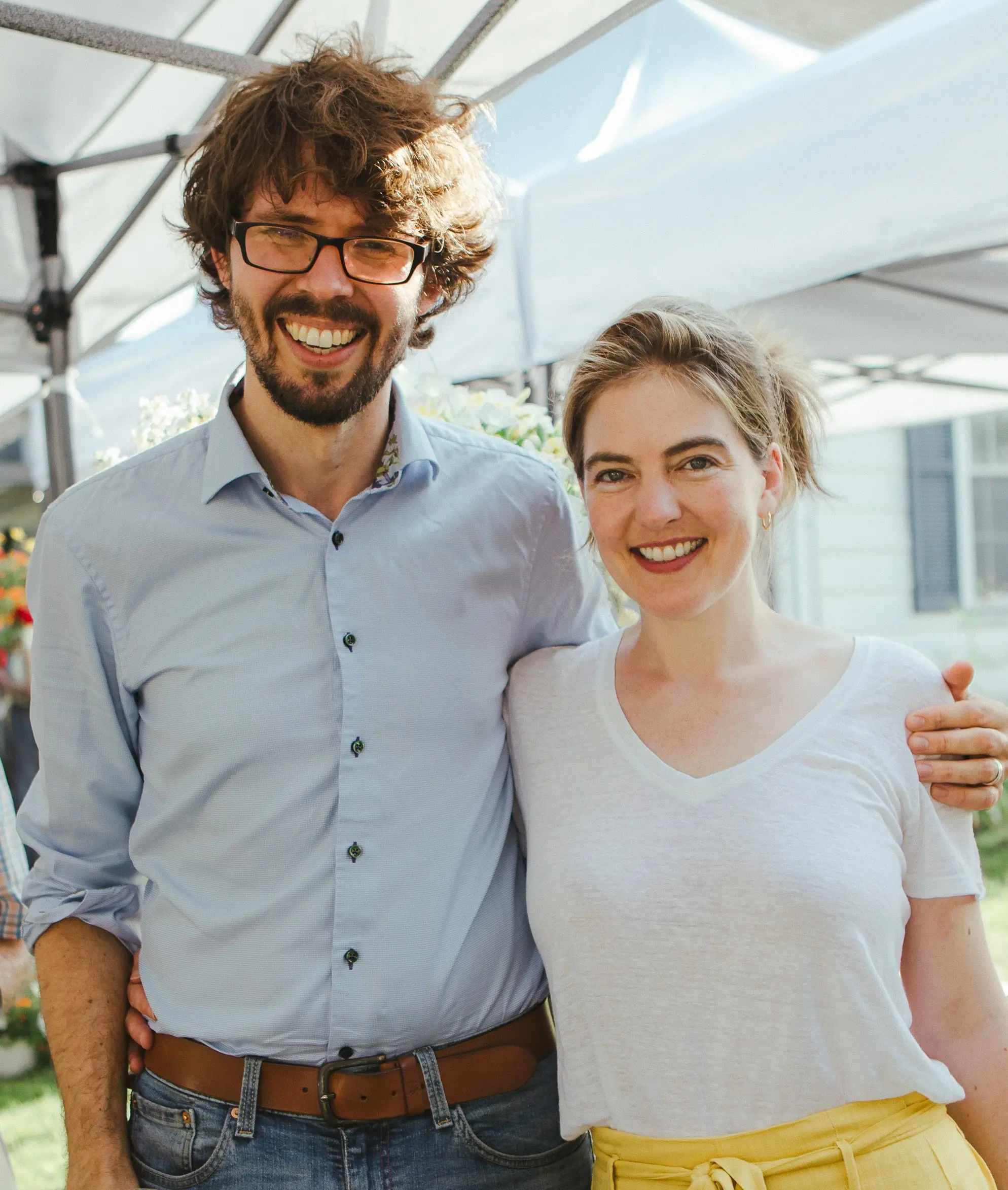 Annie and Markus, the owners