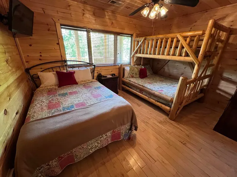 Family suite that can sleep five, with full ensuite bath.